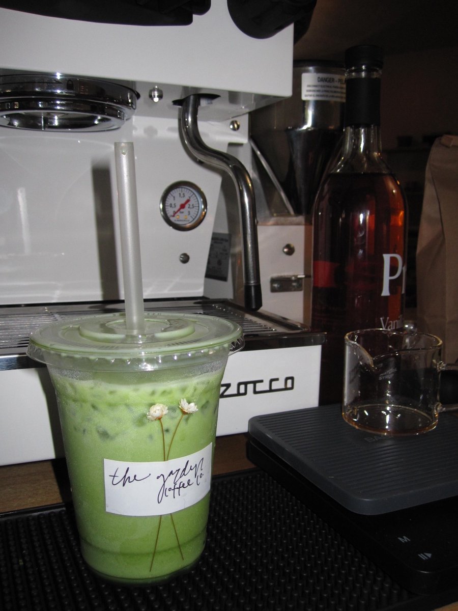 The Garden Coffee Co. drinks and cart details